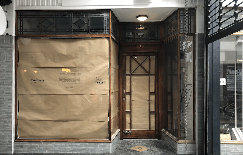 The lots inside St Kevins Arcade in March last year. (Photo: Jean Teng) 
