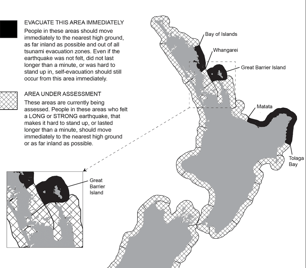 Civil defence updated advice