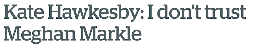 I don't trust Meghan Marklet