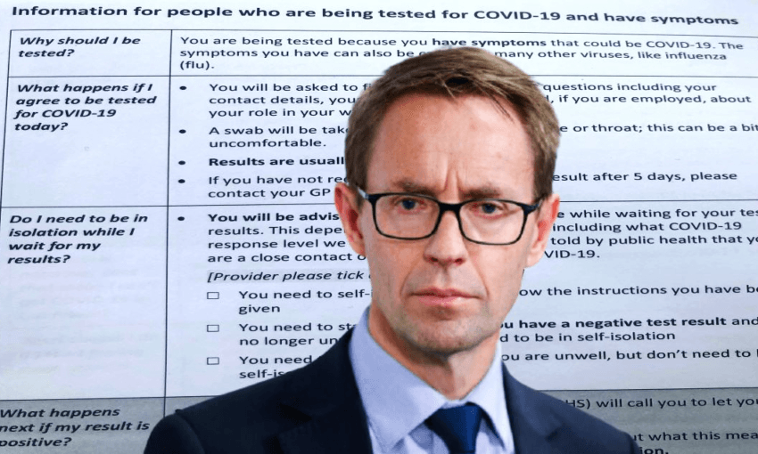 Ashley Bloomfield photo: Hagen Hopkins / Getty 
