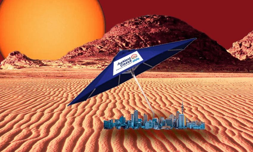 Will Auckland Council’s climate change plans be enough to protect the city as the planet heats up? (Image: Tina Tiller) 
