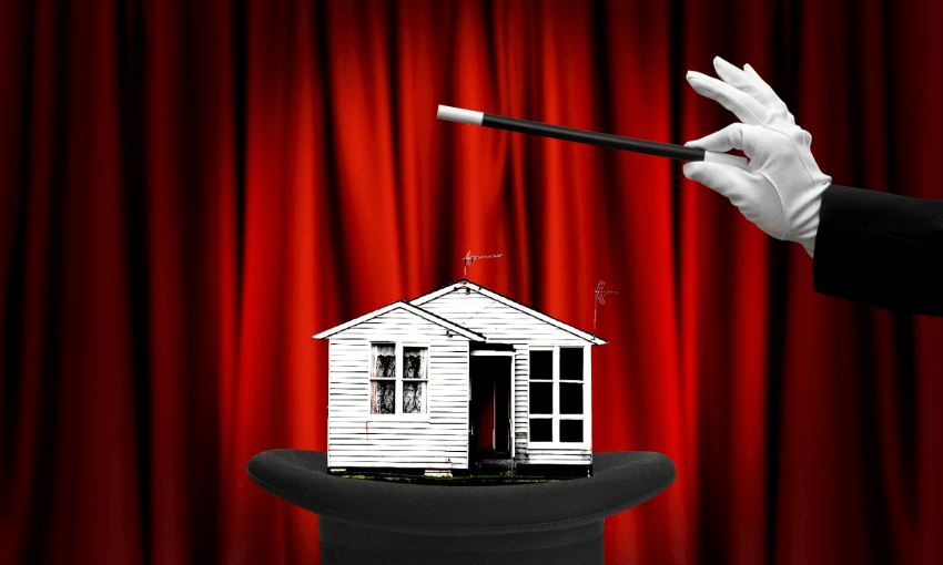 Ta-da. Image: The Spinoff via Getty 
