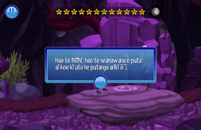 Screen shot from the game E Oho: The Awakening