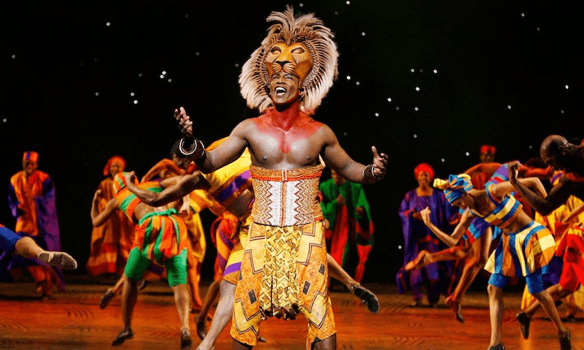 Adult Simba in an international production of The Lion King. (Photo: The Lion King International) 
