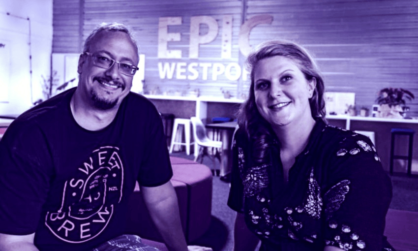 Ben Dellaca and Tash Barnes Dellaca of Epic Westport (Photo: Jamie Small) 
