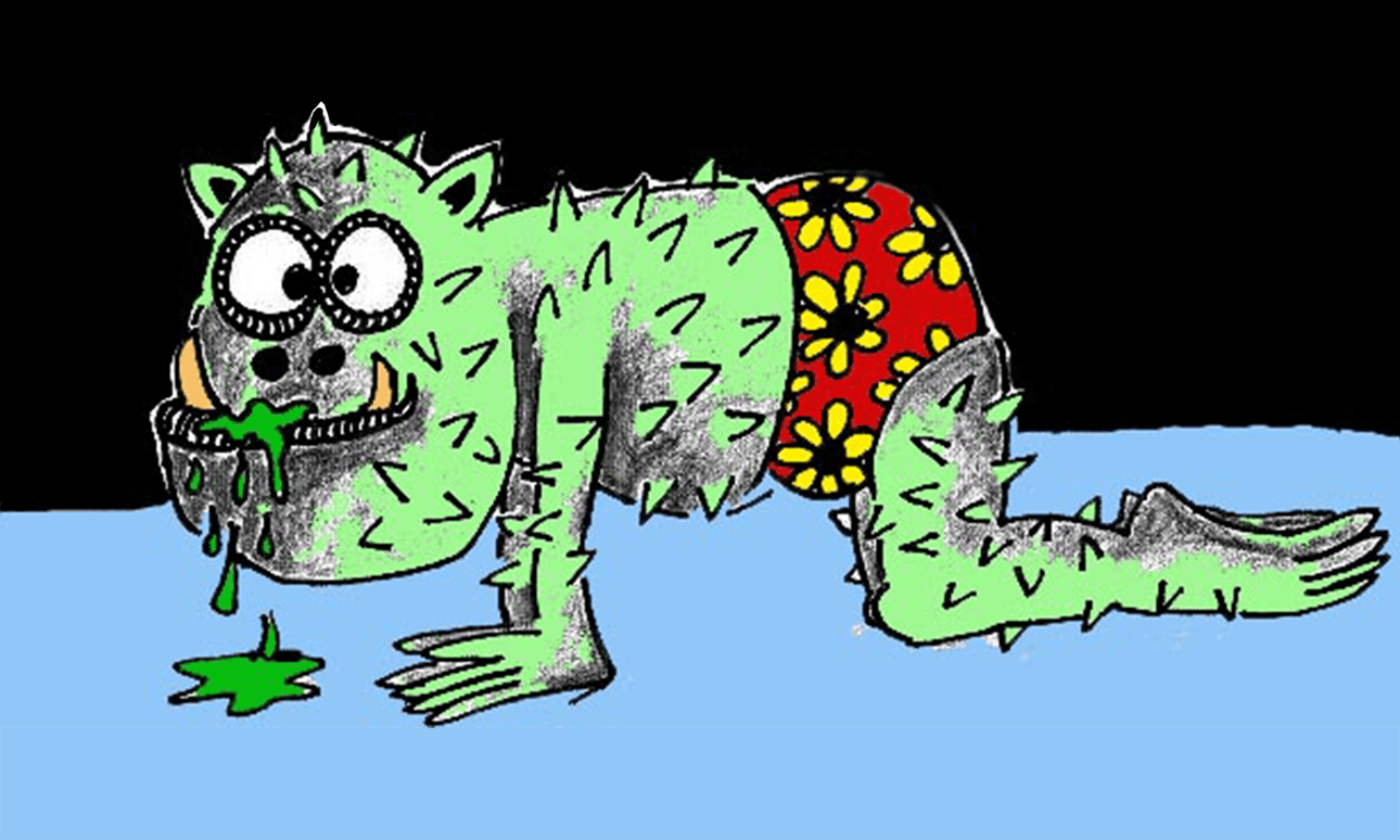 Comic of the Month School Demons header