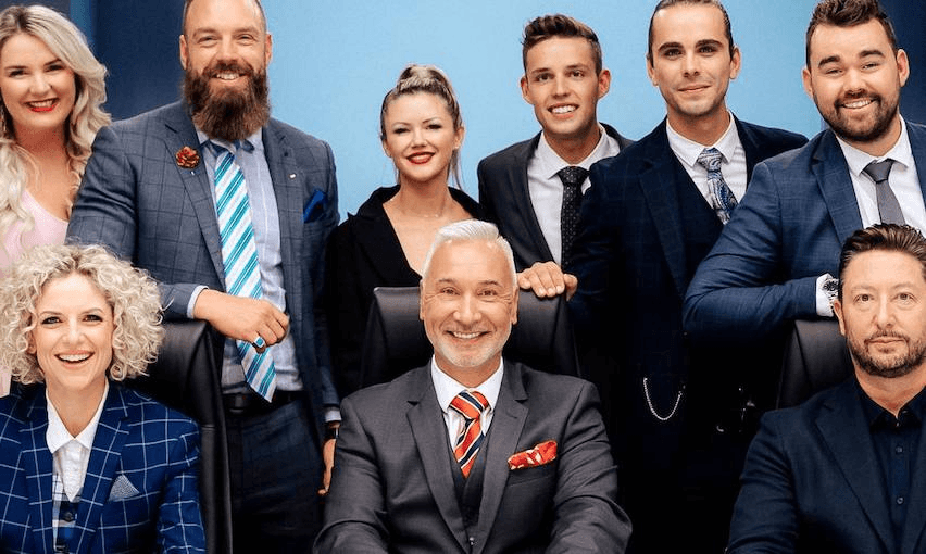 Not our brightest business minds: Some of the cast of The Apprentice Aotearoa (Photo supplied) 

