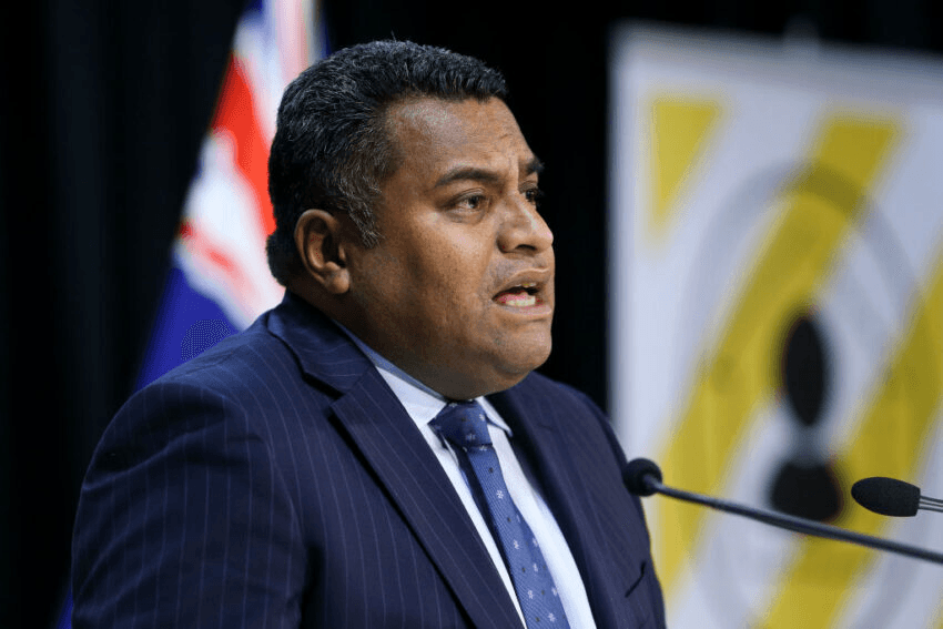 Immigration minister Kris Faafoi is expected to make a major speech today (Hagen Hopkins/Getty Images) 
