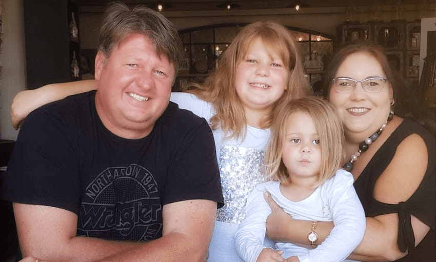 Johan Steyn and his family, whom he hasn’t seen in 14 months (Photo: Supplied) 
