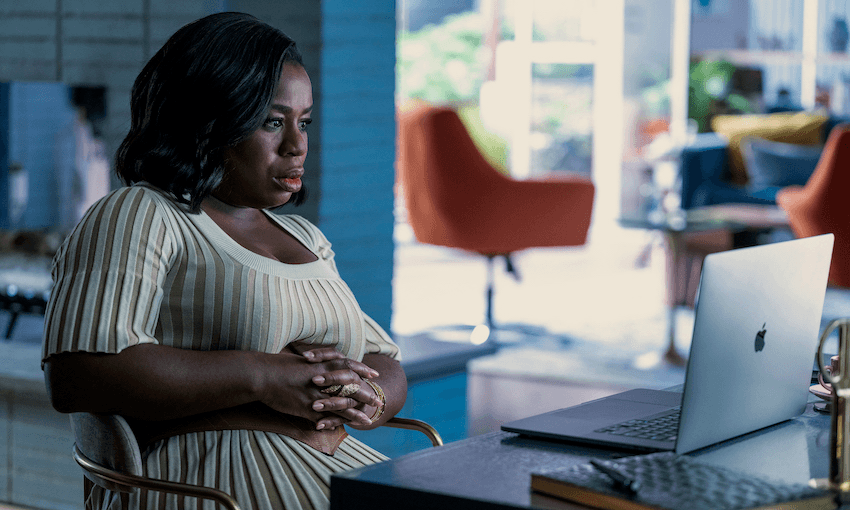 Uzo Aduba as therapist Brooke Taylor in In Treatment, now airing on Sky. (Photo: HBO) 
