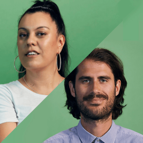 Leonie Hayden and Michael Andrew