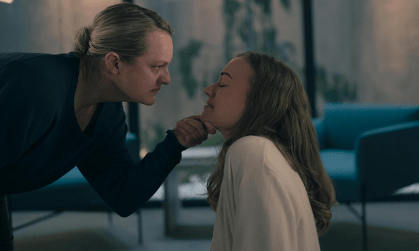 Left is The Handmaid’s Tale. Right is everybody watching The Handmaid’s Tale. 
