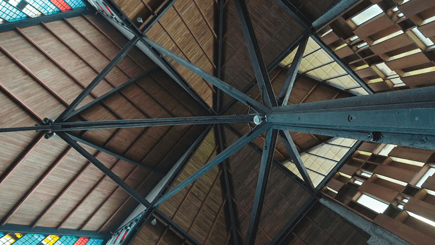 The pou of Māori architect John Scott