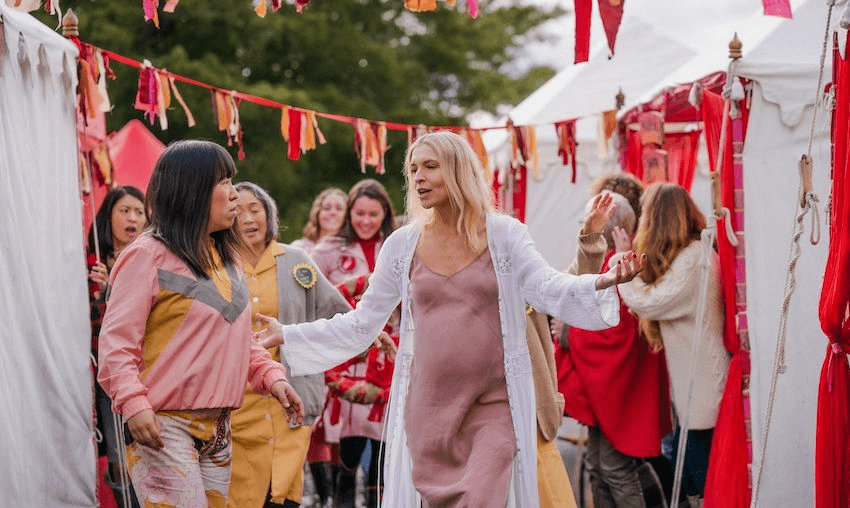 Perlina Lau and Tandi Wright in TVNZ OnDemand’s latest homegrown hit, Creamerie. (Photo: Supplied) 
