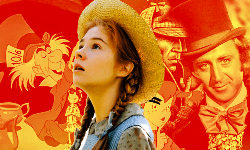 Anne Shirley, aka Anne of Green Gables, aka maybe Anne with ADHD (played here by Megan Follows) (Design: Tina Tiller) 
