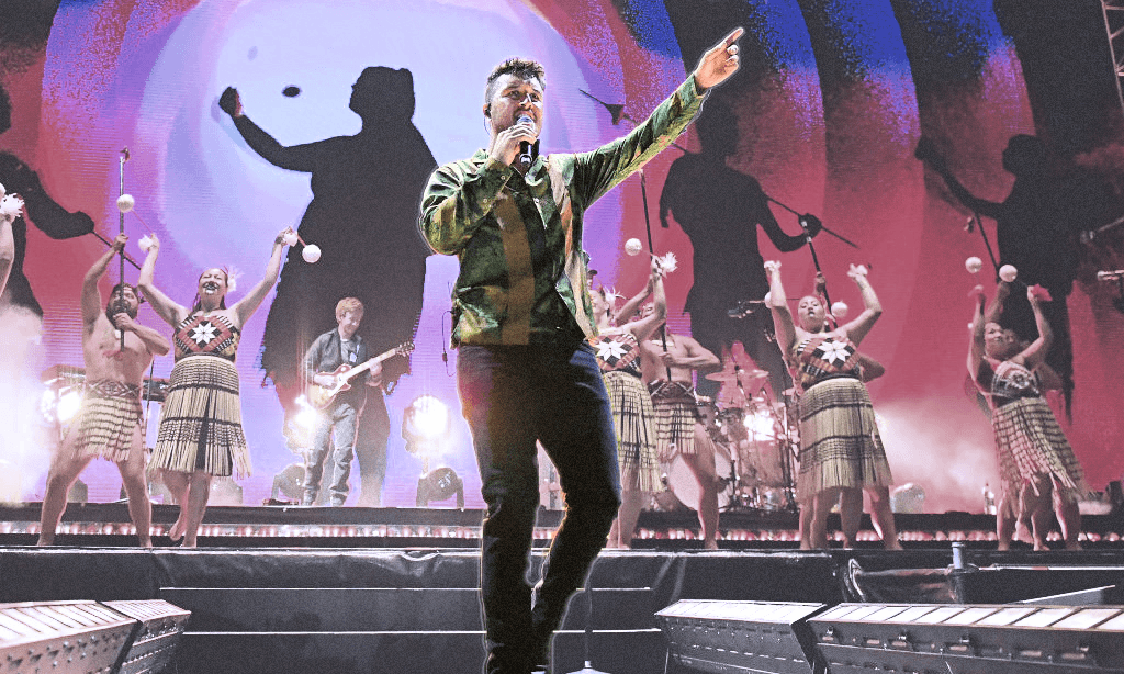 Matiu Walters of Six60, performing live in Hastings (Photo:  Kerry Marshall / Getty Images) 
