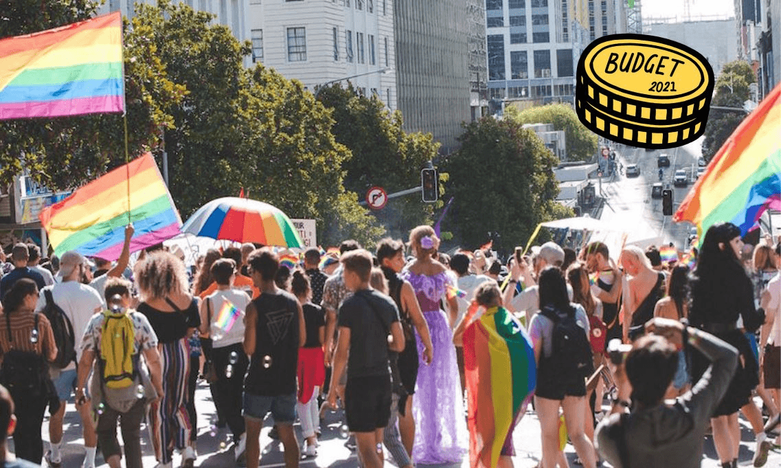 The OurPride march in 2019. Photo: JJ Allen