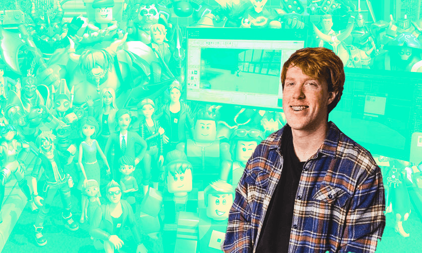 Roblox developer Alec Kieft (Image: Supplied/Tina Tiller) 

