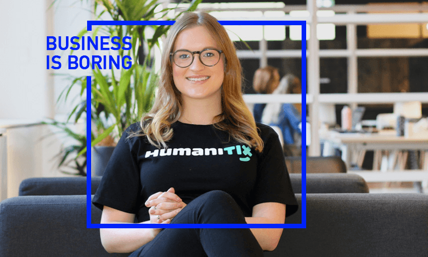 Georgia Robertson, CEO of Humanitix