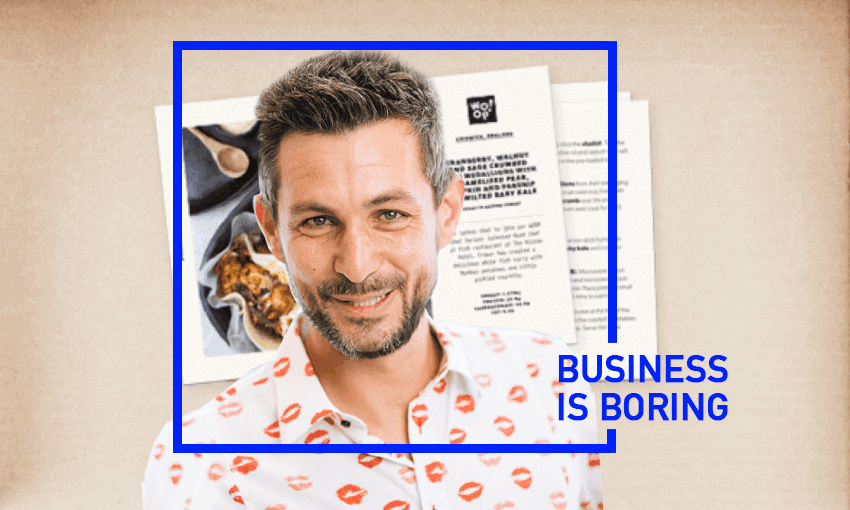 Woop founder and CEO Thomas Dietz 
