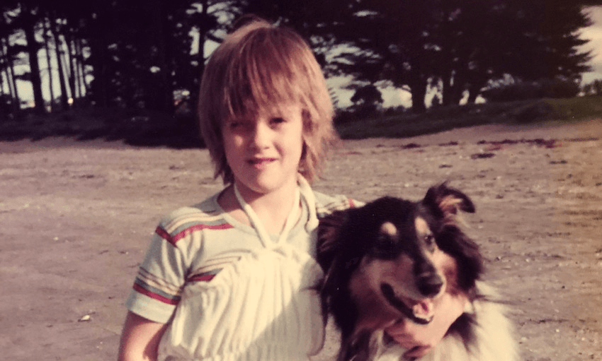 DR CAROLINE ANSLEY AS A YOUNG GIRL. PHOTO: SUPPLIED 

