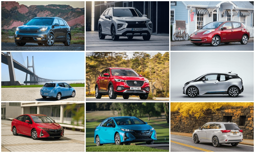 All the rebate-eligible electric vehicles for just about every budget