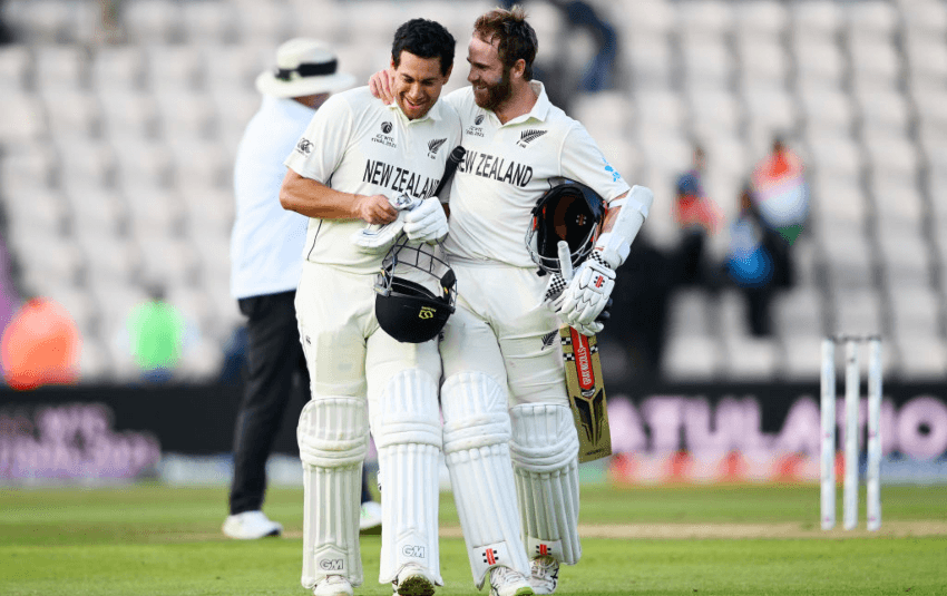Ice Kane and the boss Taylor at Southampton. Photo: Alex Davidson / Stringer 
