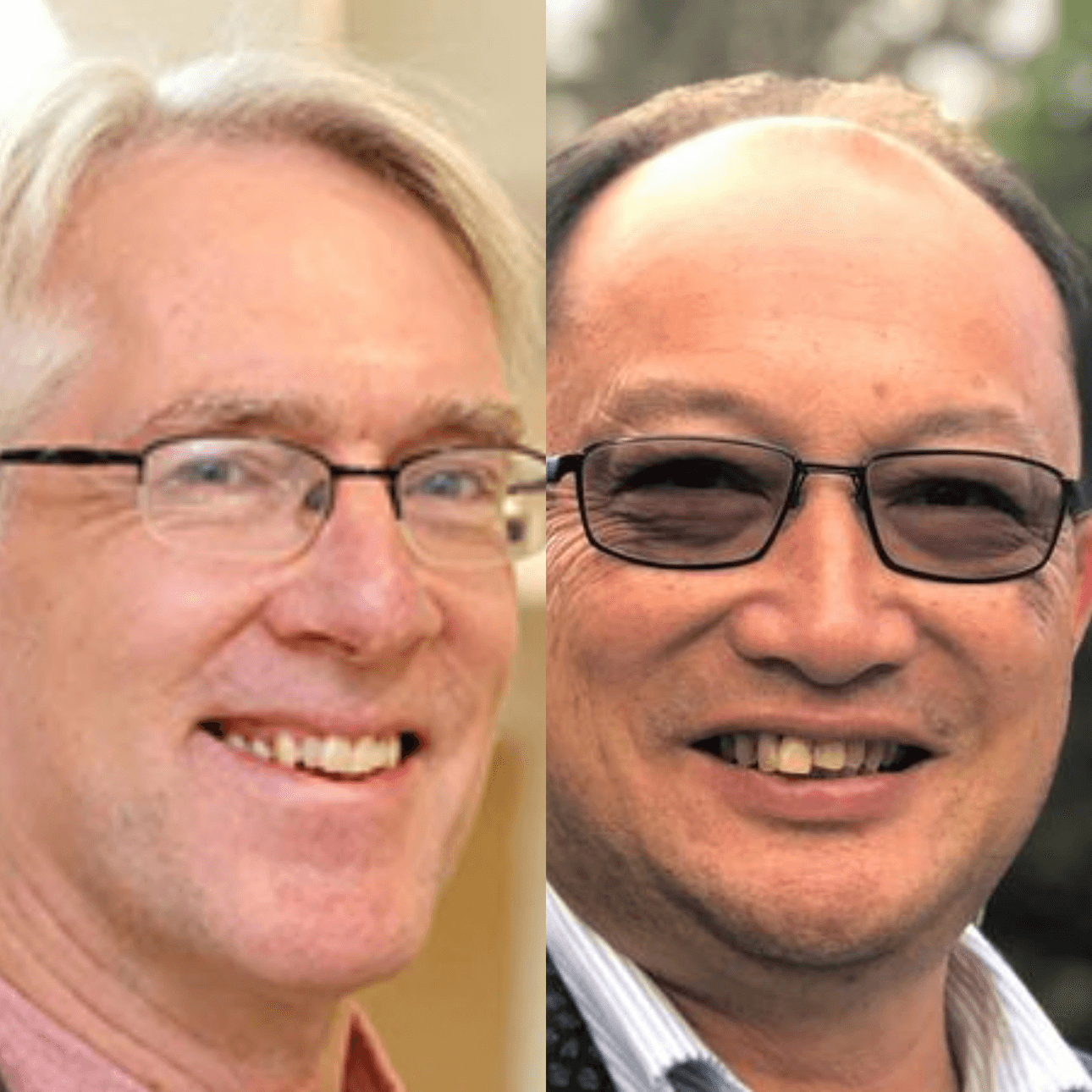 Paul Hunt and Meng Foon