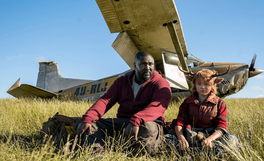 NONSO ANOZIE as TOMMY and CHRISTIAN CONVERY as GUS in SWEET TOOTH (Photo: KIRSTY GRIFFIN/NETFLIX © 2021) 
