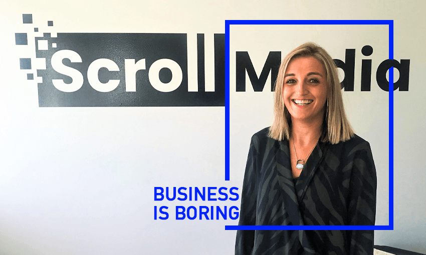 Scroll Media founder Jane Ormsby 
