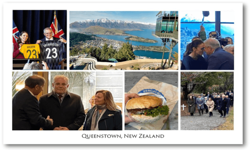 Postcard from the bubble, Queenstown