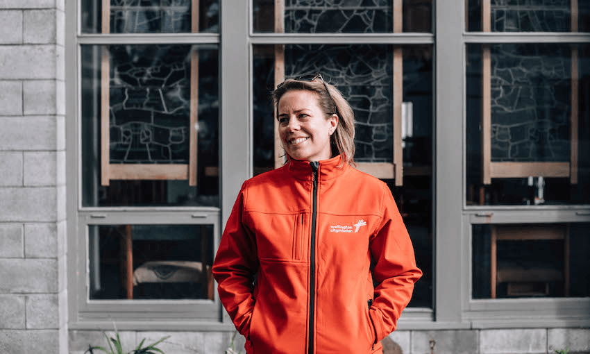 Kath Bier, Wellington City Mission’s general manager of brand and communications (Photo: Mele Tau’alupe) 
