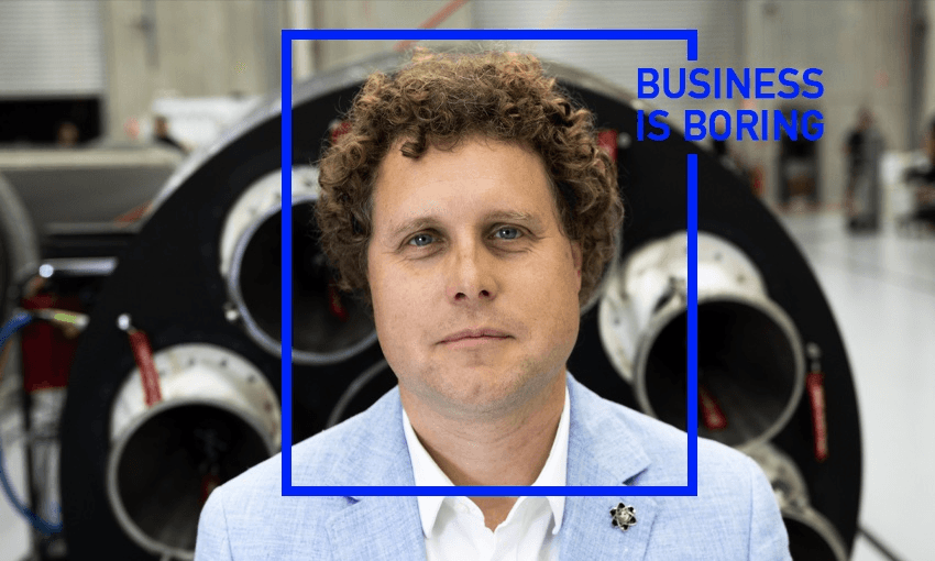Rocket Lab founder Peter Beck 
