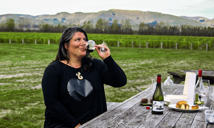 Jannine Rickards of Huntress wines (Image: Charlotte Muru-Lanning) 
