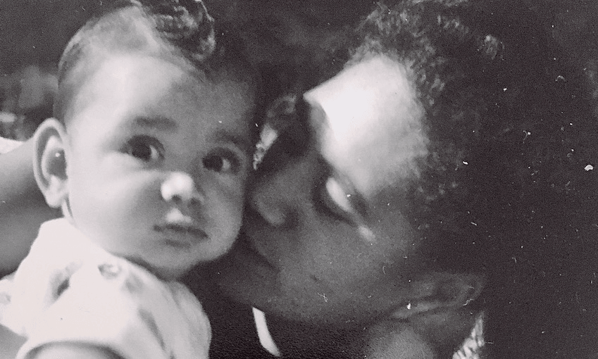 The author and his mum, 1962 (Photo: Supplied) 
