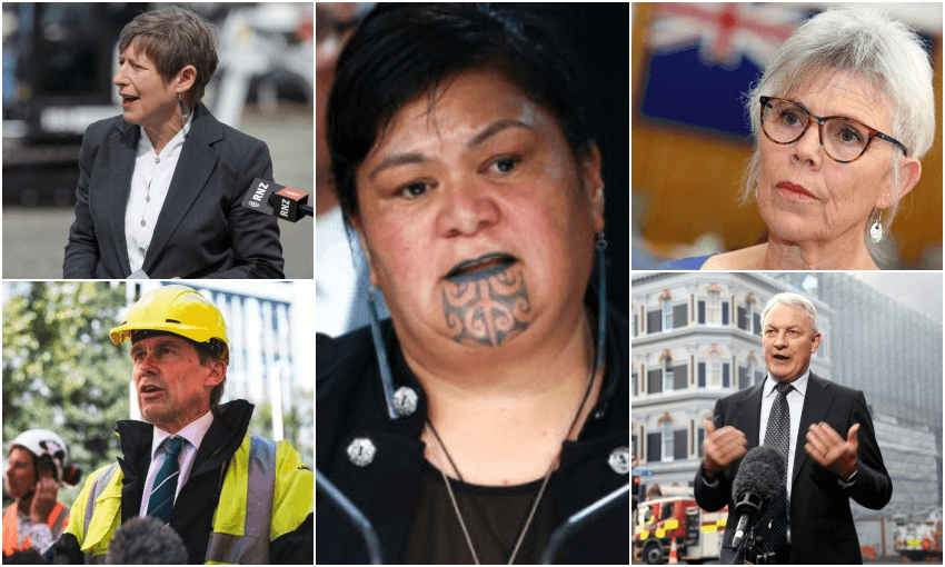 Nanaia Mahuta and some of the mayors who are either skeptical or downright hostile to the water reforms (Getty Images, Radio NZ) 
