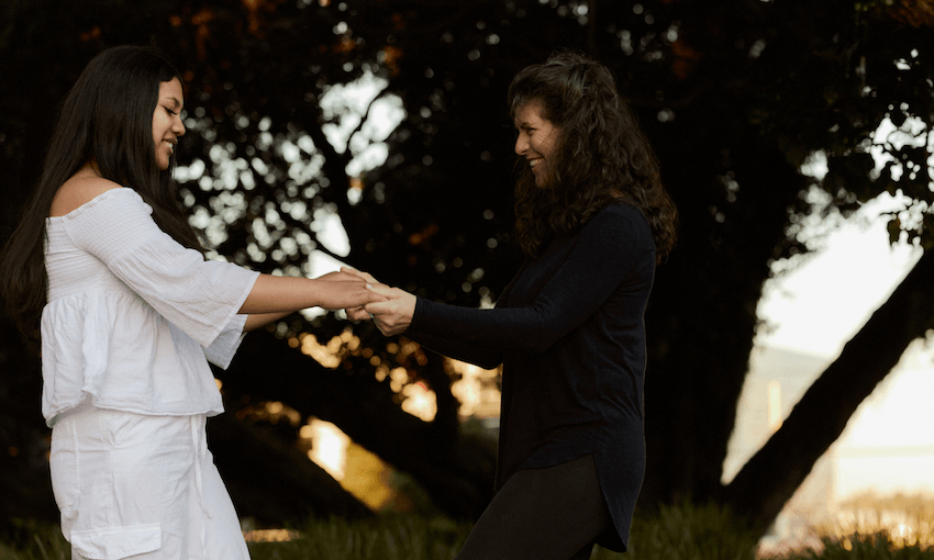 Maureen and Anahera, Pillars mentor/mentee (Photography: Holly Sarah Burgess) 
