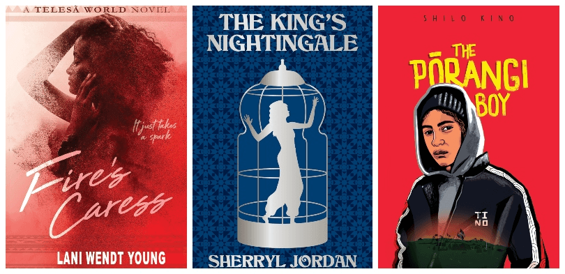 Three YA book covers