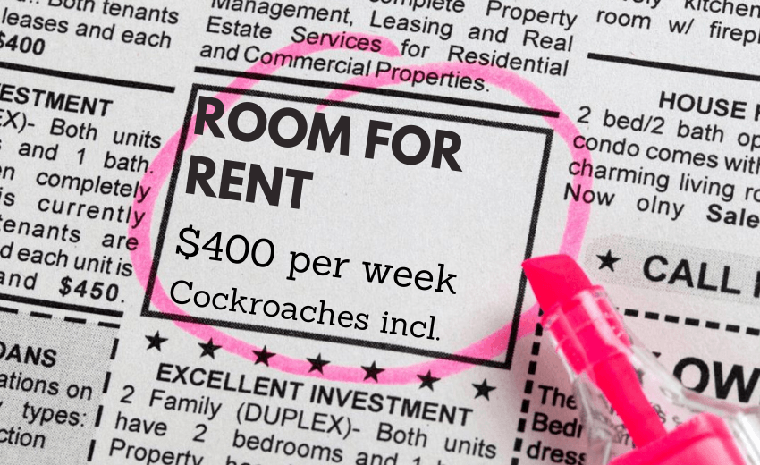 Average price for a boarding house room in Ōtāhuhu is $400 per week, according to local budgeters.  
