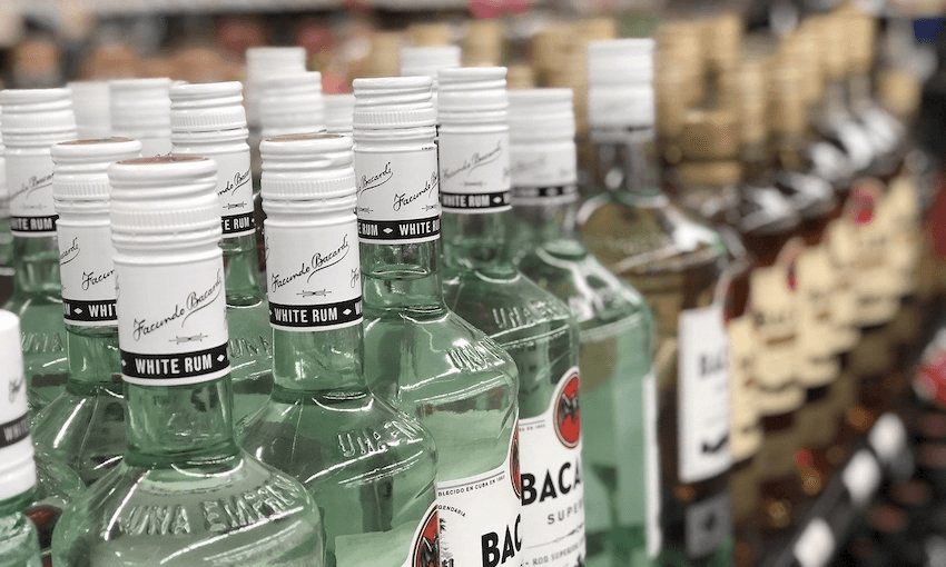 liquor bottles