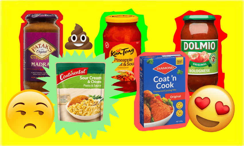 The recipe bases and meal companions of New Zealand pantries, ranked