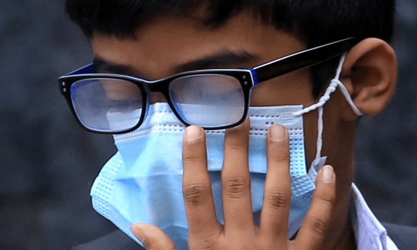 Can you stop your glasses fogging up when you’re wearing a mask? Yes you can. Photo: Getty 
