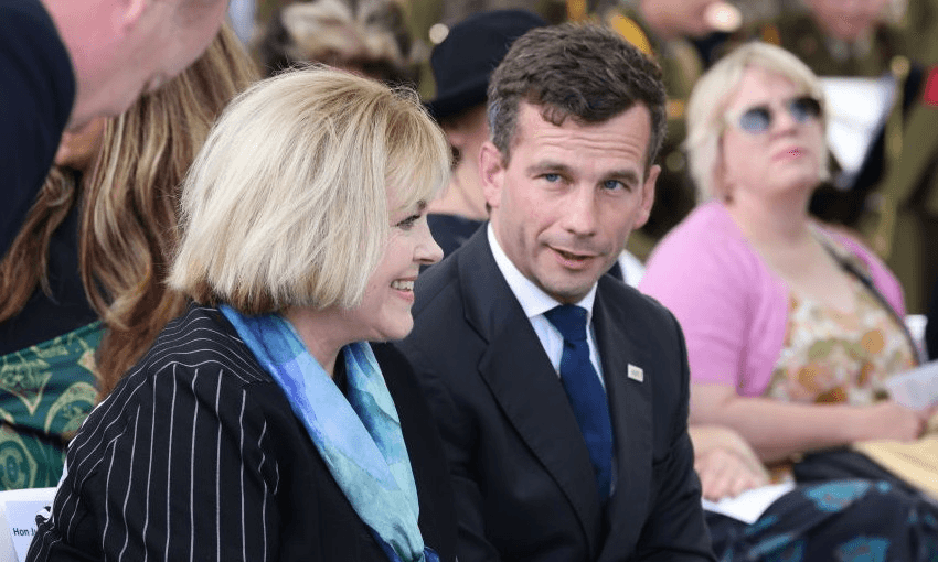 Judith Collins and David Seymour