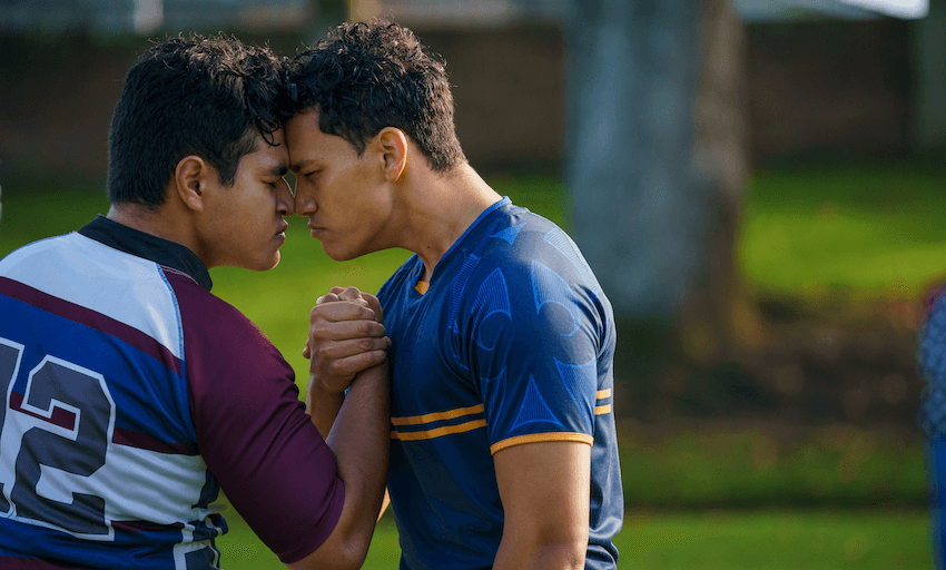 Lionel Wellington as Tai & Jayden Daniels as Mana in Head High (Photo: South Pacific Pictures/supplied) 
