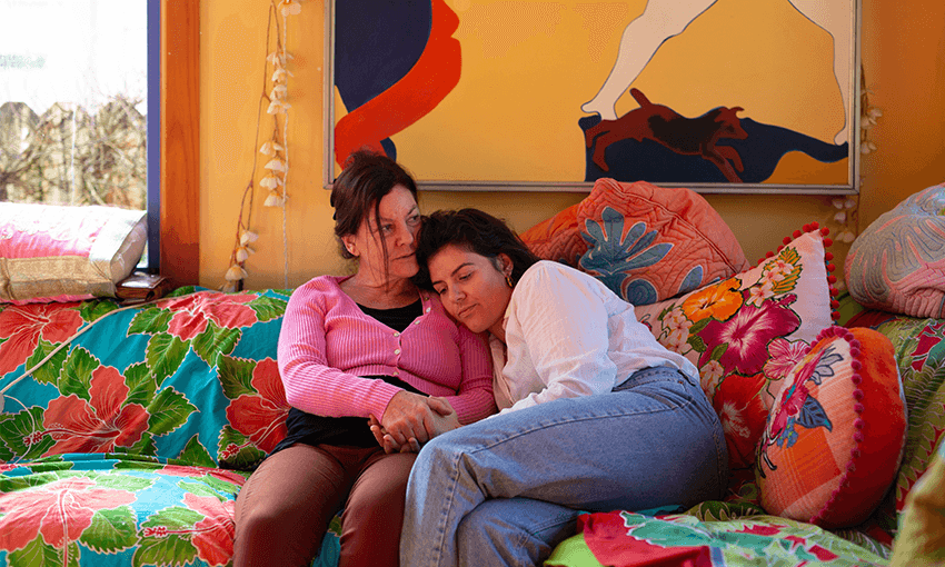 Lillian Hanly and her mum in Fifty Percent (Photo: Loading Docs) 
