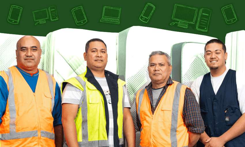 Workers from Sleepyhead’s Ōtāhuhu factory (Photo: Supplied/Tina Tiller)