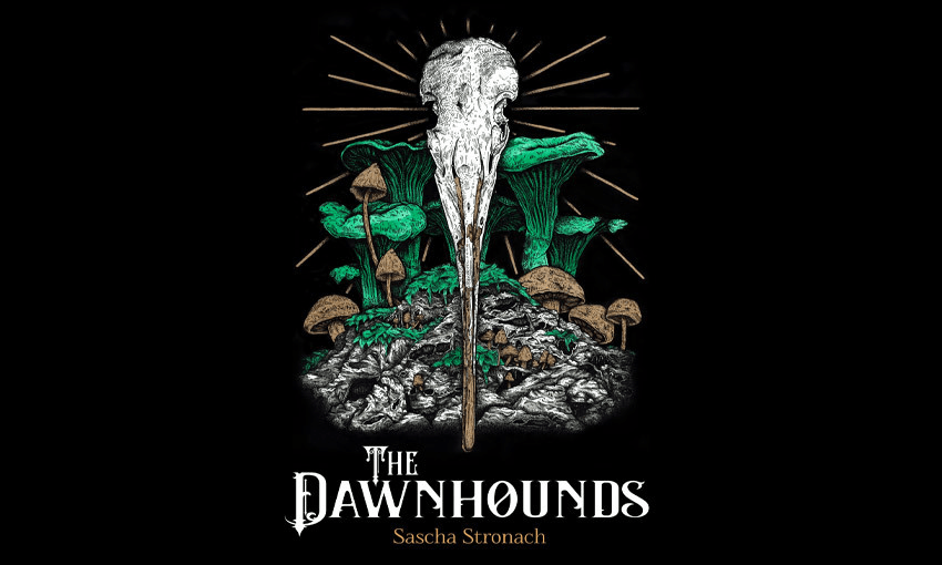 The Dawnhounds, as published last year – look out for a new cover when Simon & Schuster releases an updated version in 2022 (Image: Supplied) 
