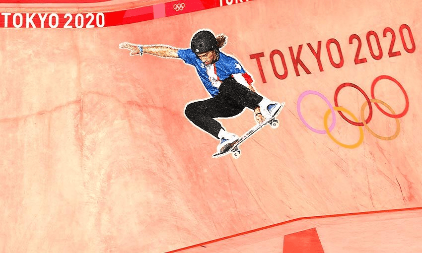 Steven Pineiro of Team Puerto Rico in action during a training session at the Tokyo Olympics (Photo: Ezra Shaw/Getty Images)