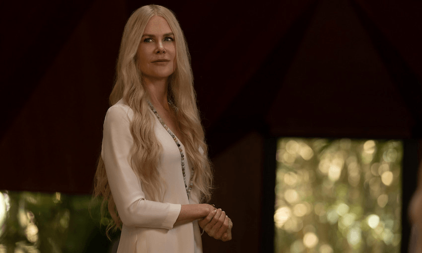 Nicole Kidman dubiously plays Masha, a Russian wellness guru, in Amazon Prime Video’s Nine Perfect Strangers. (Photo: Amazon Prime Video/Hulu) 
