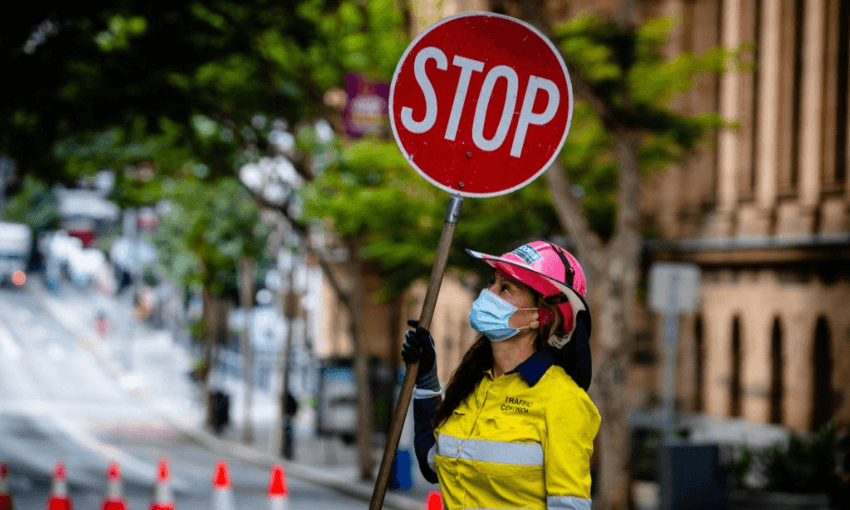 In Queensland, the strategy has been swift, sharp lockdowns in response to any sign of an outbreak. Photo by PATRICK HAMILTON/AFP via Getty Images
